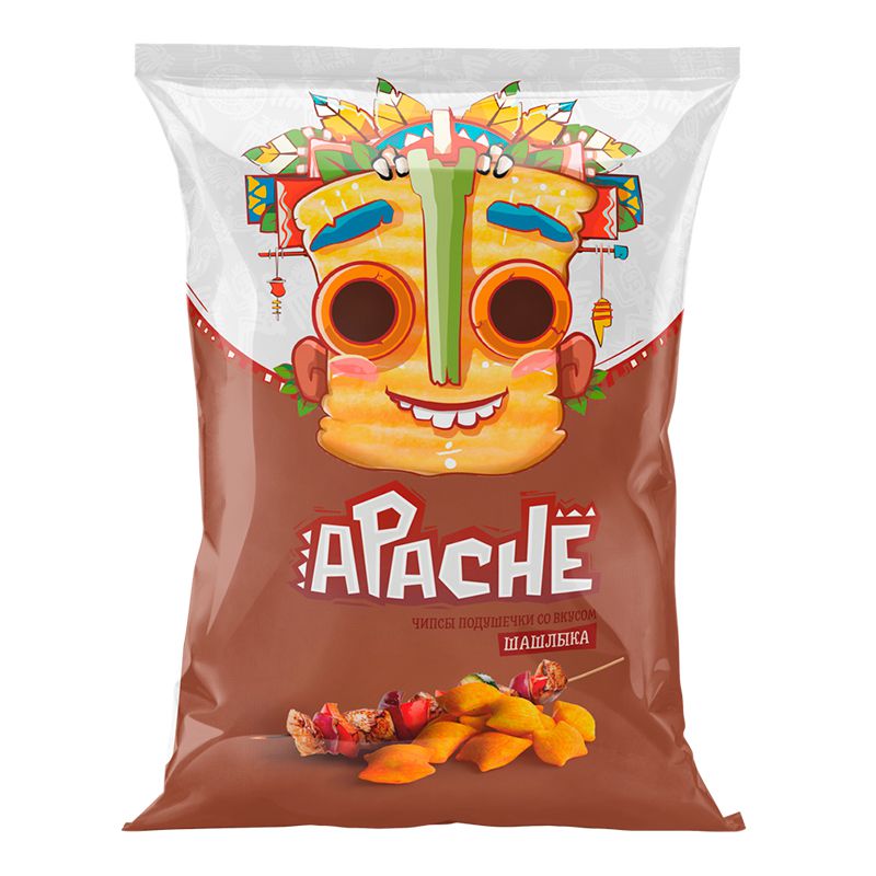 Chips with barbecue flavor Apache 40g