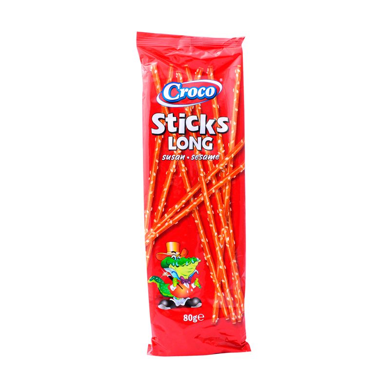 Salted sticks with sesame Croco 80g