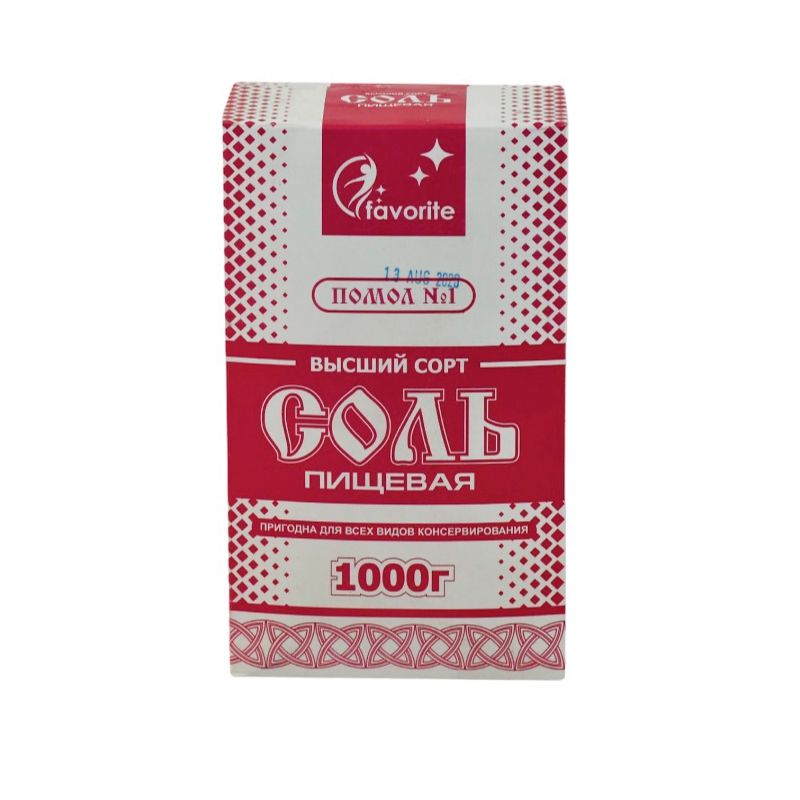 Coarse salt Favorit 1000g