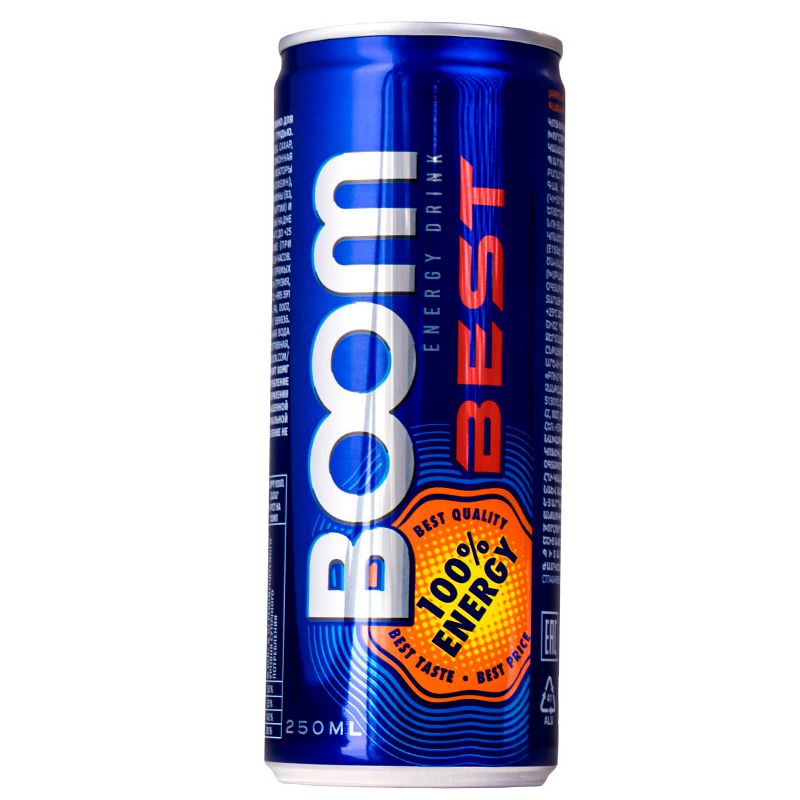 Energy drink Boom Best t/c 0.25l