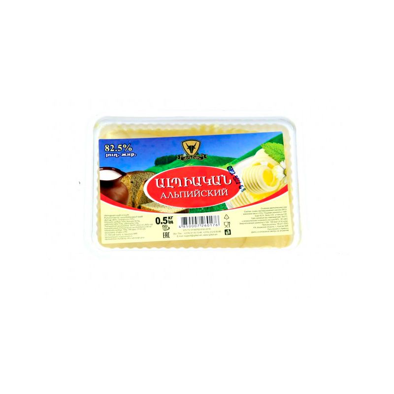 Butter Alpine 82.5% 0.5kg