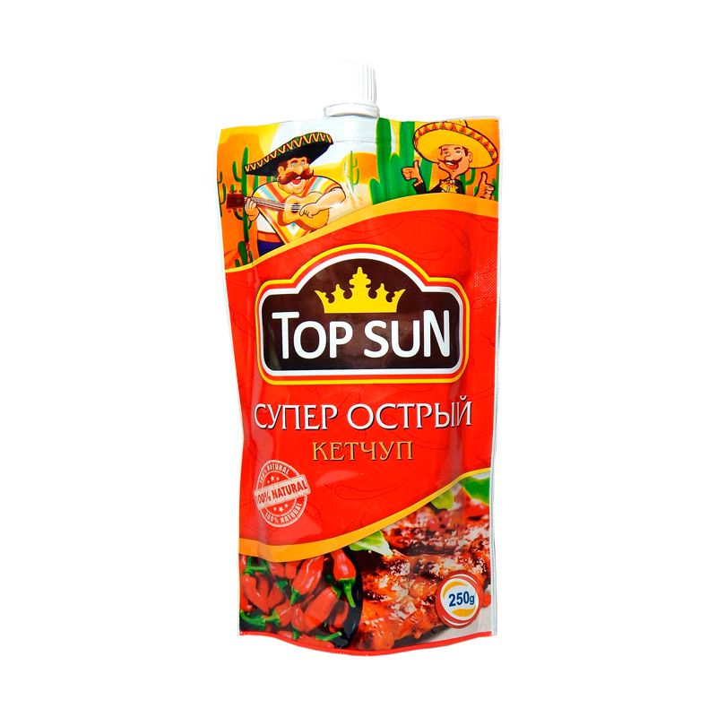 Ketchup super spicy Top San 250g