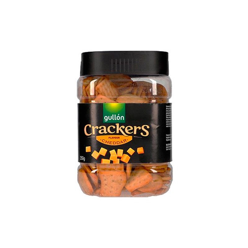 Crackers Cheddar Gullon 250g