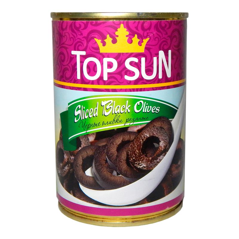 Black olives sliced Top San 400g