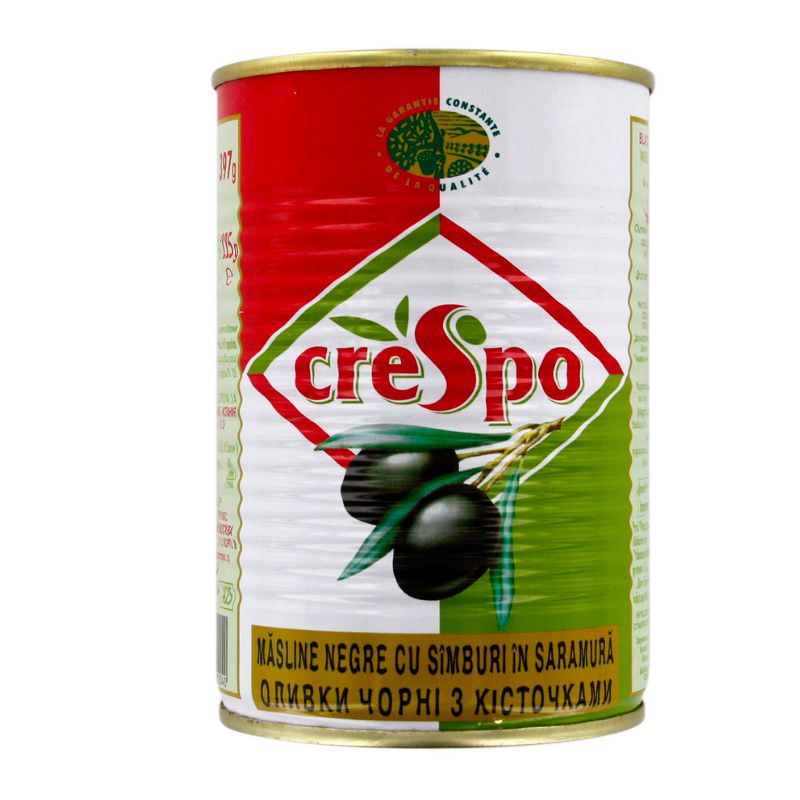 Black olives with seeds Crespo 397g