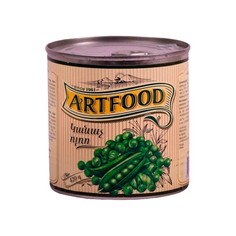 Canned peas Artfood 420ml