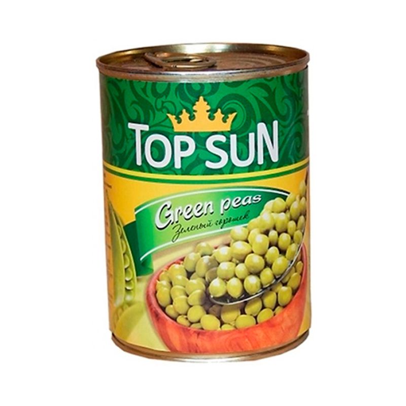 Canned peas top San 400g