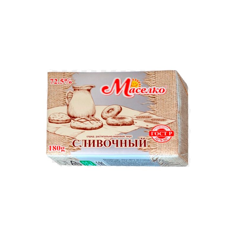 Spread creamy Maselko 72.5% 180g