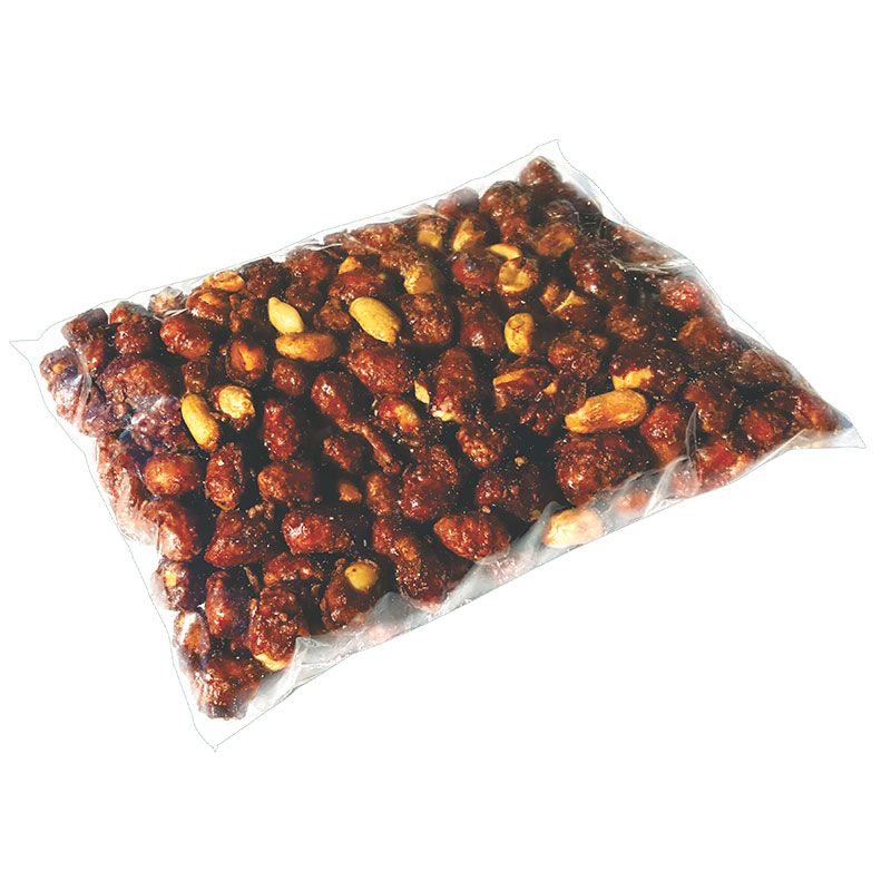 Peanuts fried with sugar