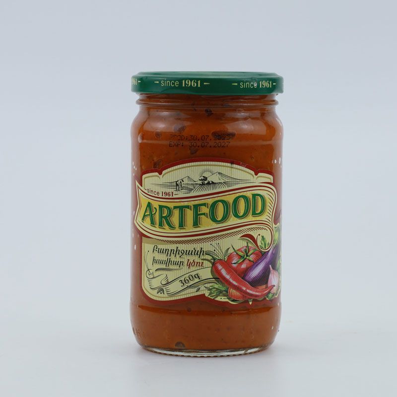 Eggplant caviar spicy Artfood 360g