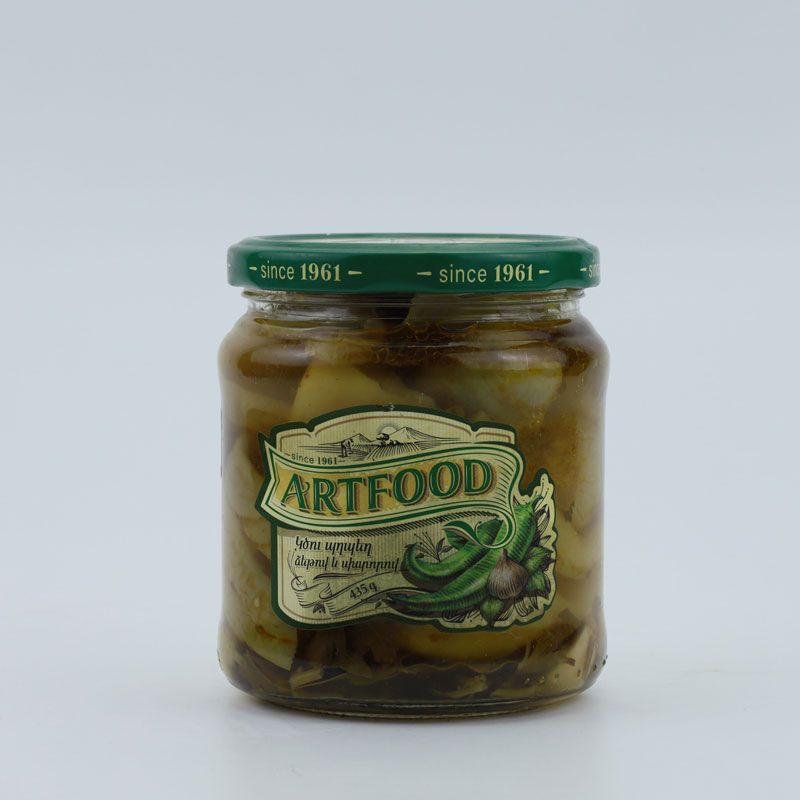 Hot pepper with oil and garlic Artfood 435g