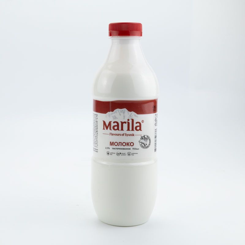 Молоко пастеризованное Марила 950мл