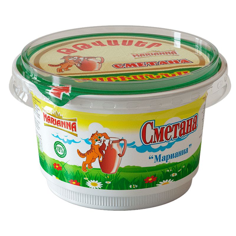 Sour cream Marianna 18% 90g