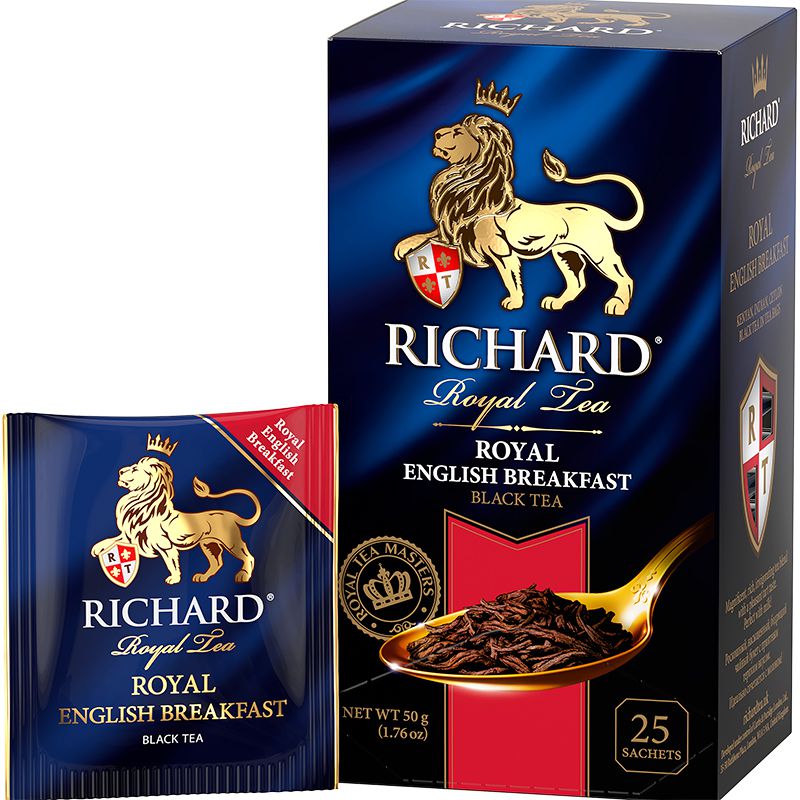 Tea Richard (Royal English Breakfast) black box 50 gr.