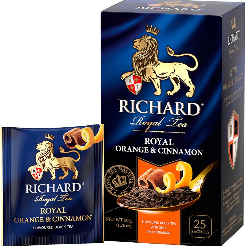 Tea Royal Orange cinnamon black 25pieces Richard