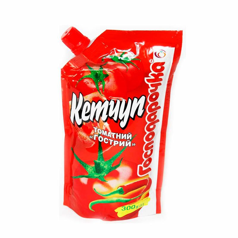 Ketchup tomato hot bag Gospodarochka 300g