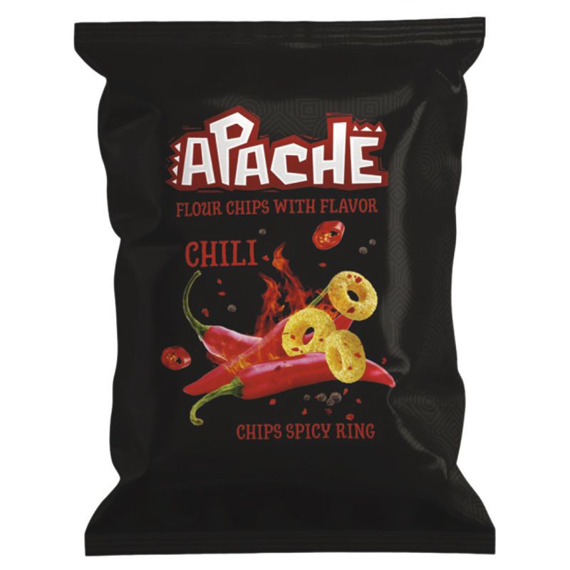 Chips with Apache hot pepper flavor 50g