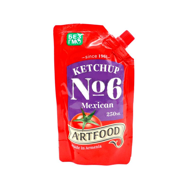 Ketchup Mexican 250ml Artfood
