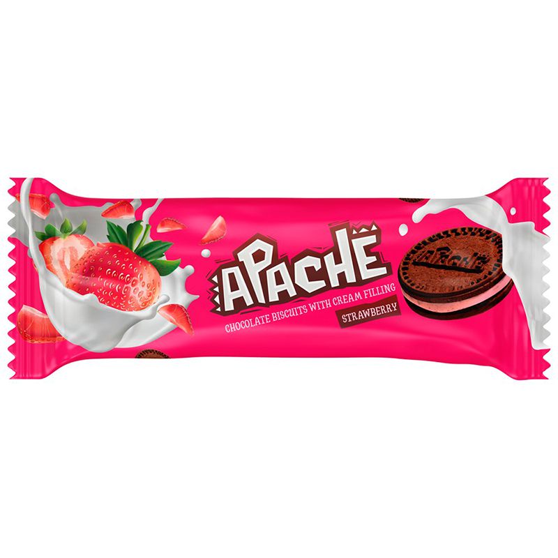 Apache strawberry flavored cookie 71g