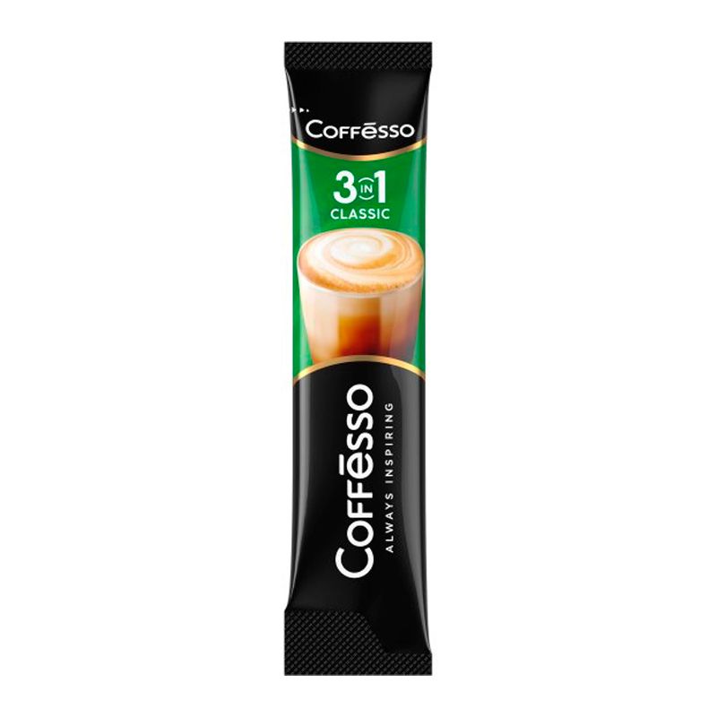 Սուրճ լուծվող կաթնային Coffesso classic 3in1 15գ