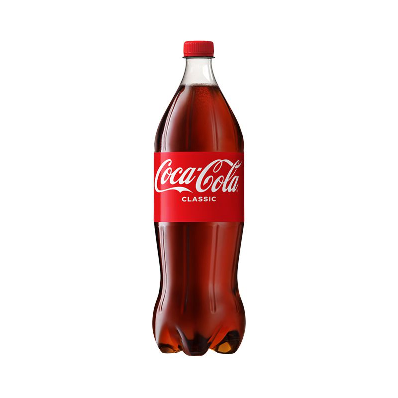 Освежающий газированный напиток "Coca-Cola" 1л