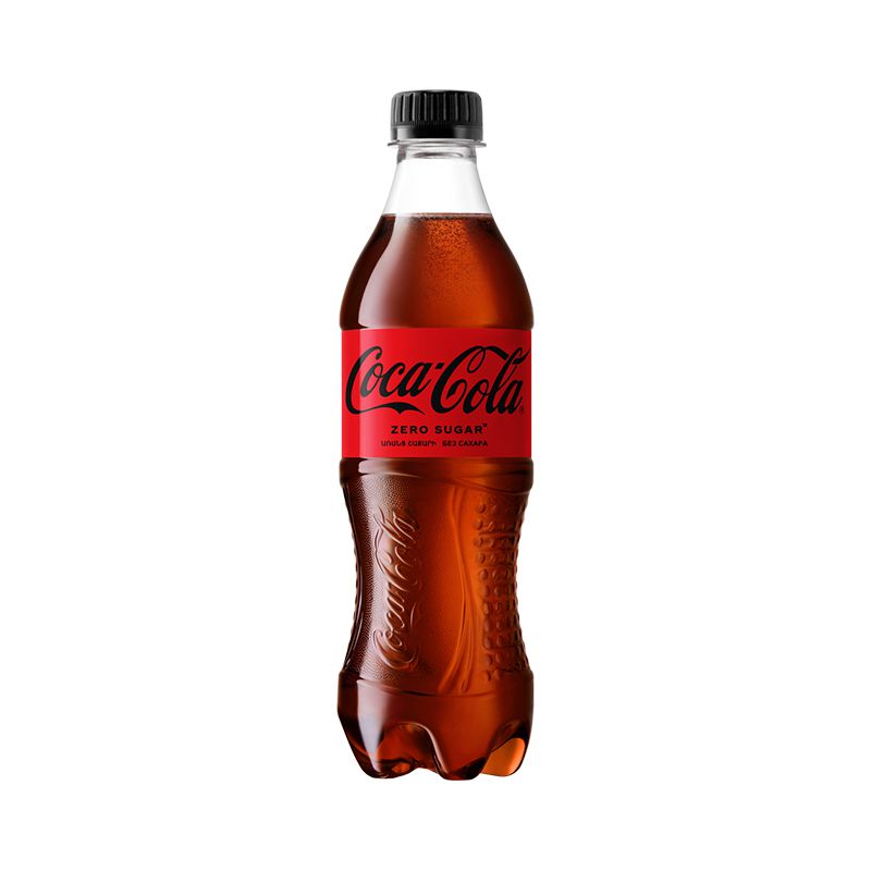 Refreshing carbonated drink "Coca-Cola Zero" 500ml