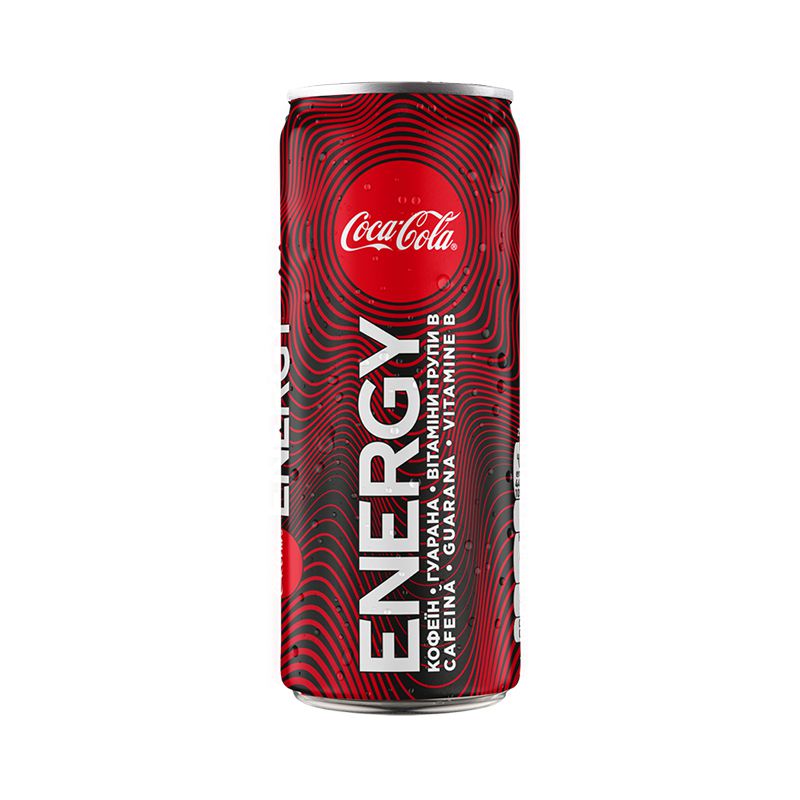 Энергетический газированный напиток "Coca-Cola Energy" 250мл Кофе