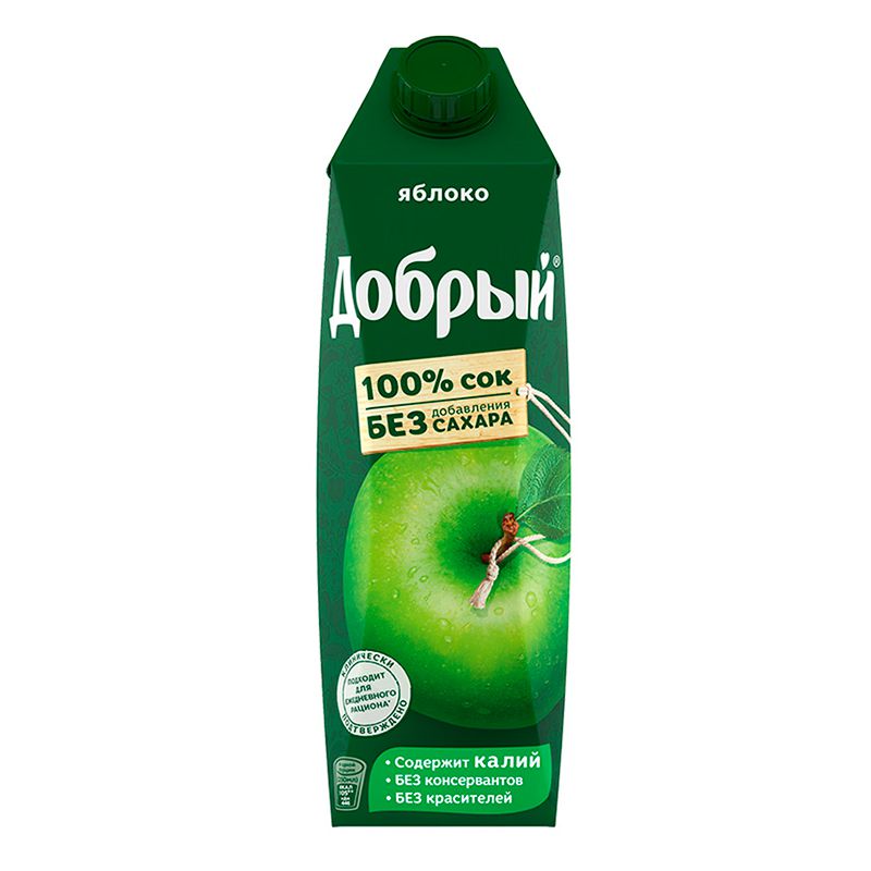 Natural apple juice Dobry 1l