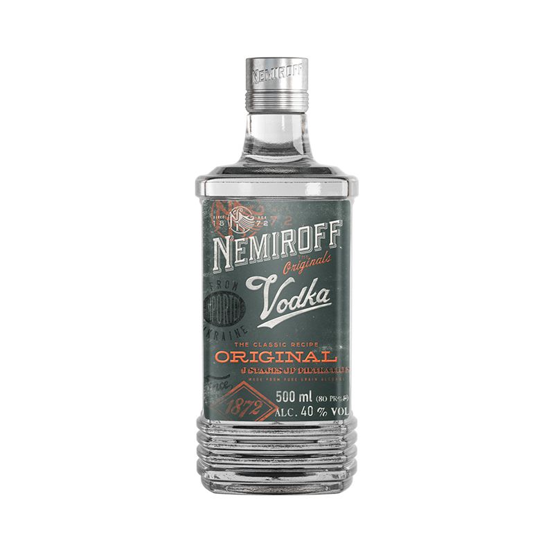 Vodka "Nemiroff" օriginal 0.5l