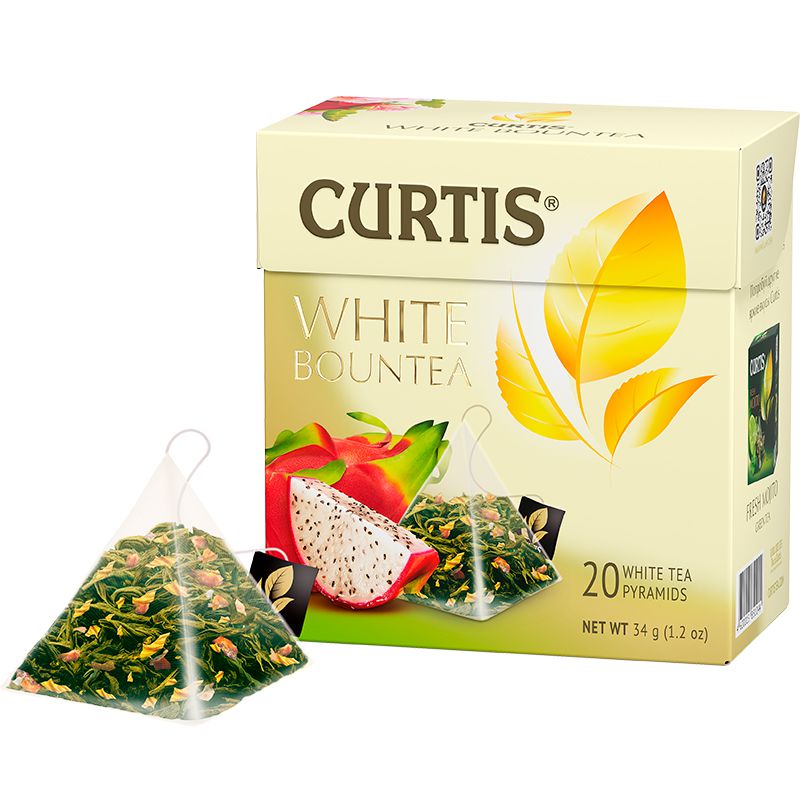 Curtis tea (White Bounty) (1.7g*20pcs) 34g.