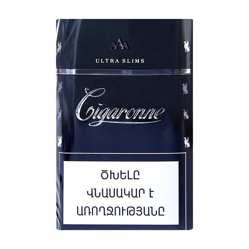 Cigarettes Cigaronne ultra slims black