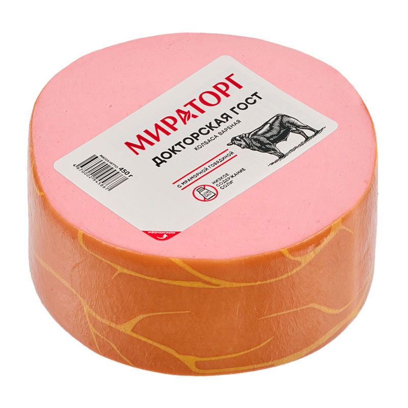 Sausage boiled doctor's 450g Miratorg