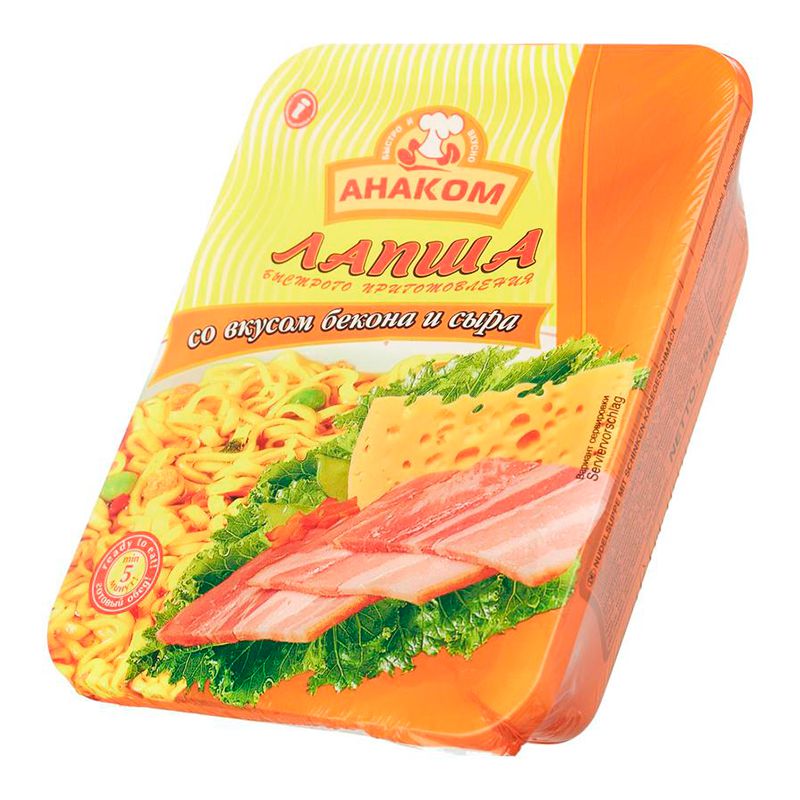Instant noodles bacon and cheese Anakom 60g