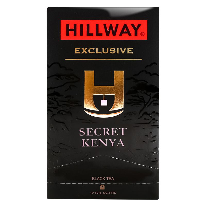 Tea Exclusive secret Kenya in bags of 25 pieces Hillway