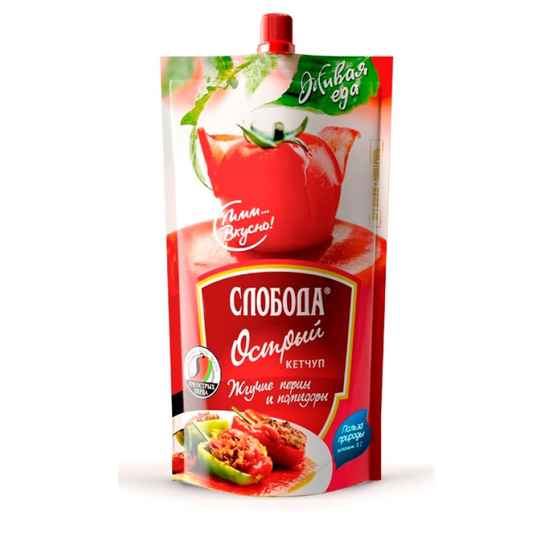 Ketchup spicy 200ml Sloboda