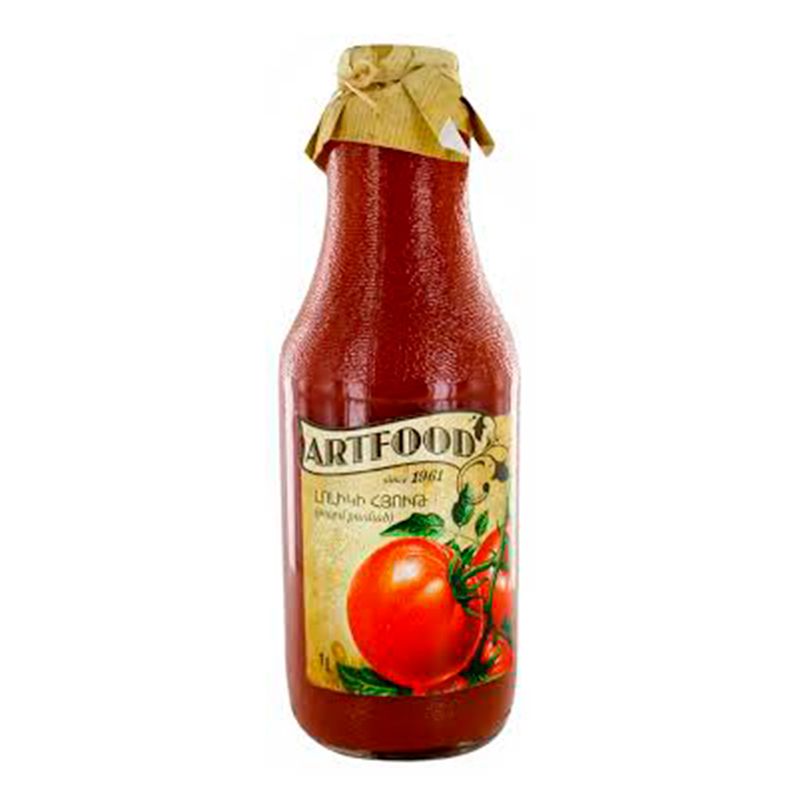 1 liter of "Artfood" tomato juice