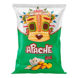 Chips with Apache sour cream flavor 40g