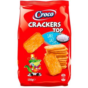 Crackers top salted Croco 150g