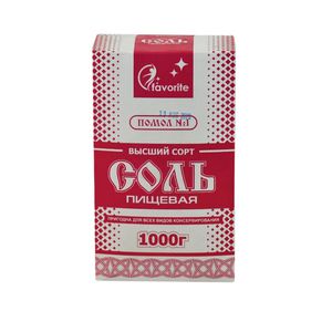 Coarse salt Favorit 1000g