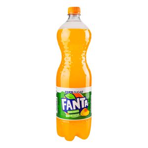 Գազավորված ըմպելիք Fanta զրո մանգո պ/տ 1լ