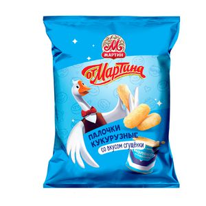 Sweet corn sticks with condensed milk flavor Ot Martina 300g