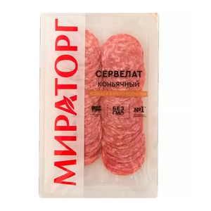 Sausage cognac 100g Miratorg