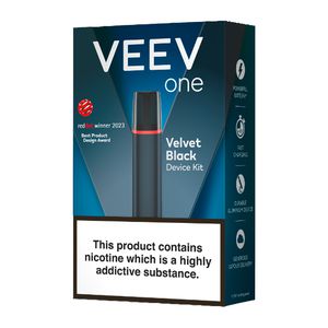 Էլ ծխ. KIT VEEV ONE VELVET BLACK