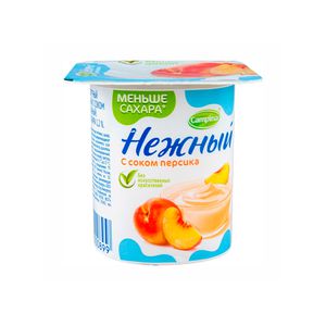 Yogurt peach 0.1% 95g Nezhni