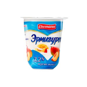 Յոգուրտ Ermigurt դեղձ-մանգո 3.2% 100g