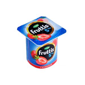 Yogurt drink with raspberry blueberries juice 175g Fruttis