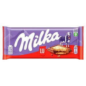Շոկոլադե սալիկ կաթ. Միլկա թխվածքաբլիթով 87գ