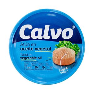 Պահածո  Calvo Tuna բուսայուղի մեջ160գ