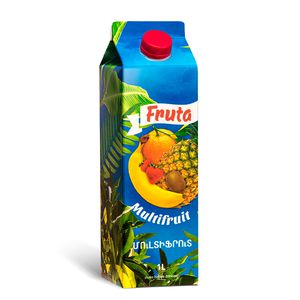 Natural multifruit Juice Fruta 1l