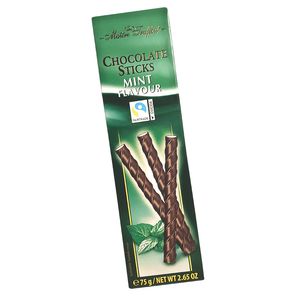 Chocolate sticks mint 75g